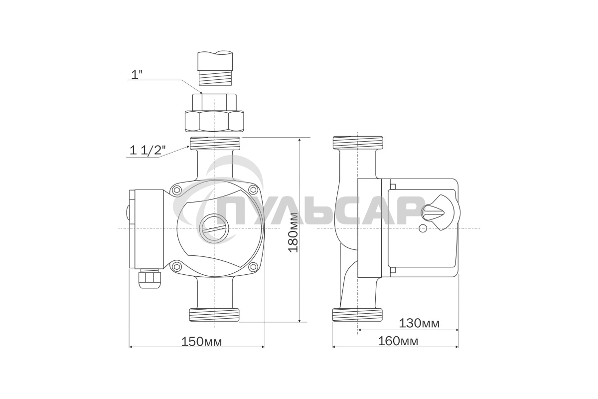Насос AQUARIO AC 258-180 5358