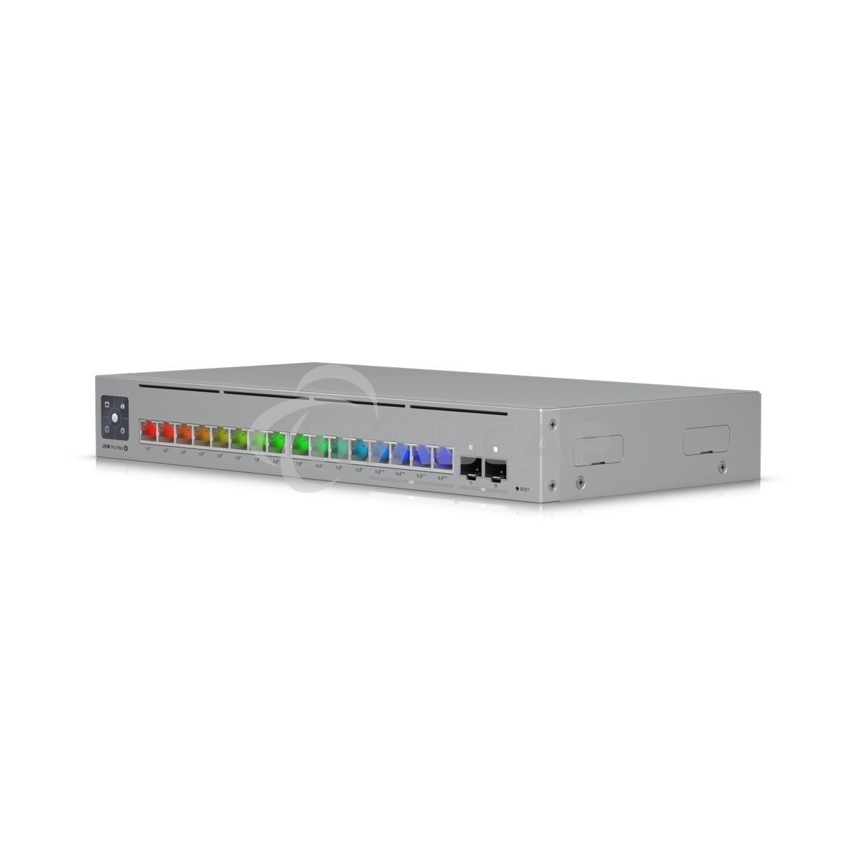 Коммутатор Ubiquiti UniFi Switch Pro Max 16 PoE PoE-коммутатор в стойку, 4х 2.5G RJ45, 12х 1G RJ45, 2х 10G SFP+, раздача 180 Вт