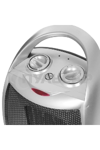 Тепловентилятор MTX FHC-1500, серый, 750/1500 Вт, 15 м2, термостат