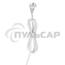 Сетевой фильтр QUMO Power Bar Light SPFSU2 (P-0009), 5 розеток, 2500 Вт, 10A, каб.2м 3*1 мм медь, 4U+2C (2,4A),Wt