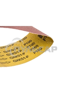 Лента шлиф. 100 Х 610 Р 100 по 3 шт. Hammer Flex SE 212-034 цена за упаковку 3шт.