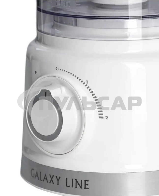 Кухонный комбайн Galaxy Line GL 2309, белый, пластик. чаша 1,5 л, 1000 Вт, 2 скорости и импульс. режим