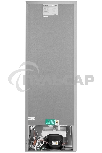 Холодильник Hyundai CC2051SL серебристый двухкамерный 129/64 л морозилка снизу, капельная система