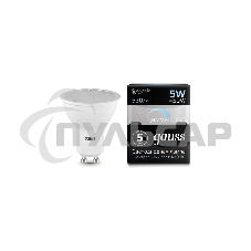 Лампа светодиодная Gauss Led MR16 GU10-dim 5Вт 4100К диммируемая 101506205-D