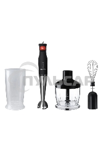 Блендер погружной Starwind SBS3432b 800Вт черный/красный