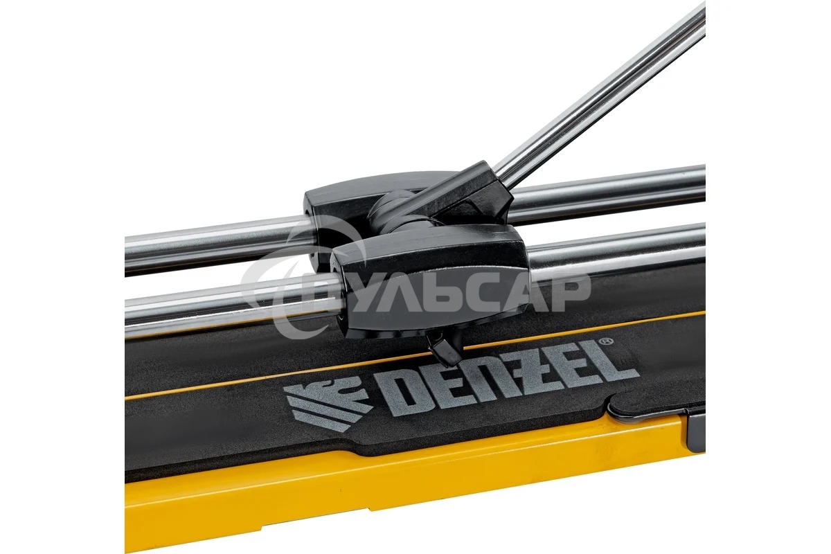 Плиткорез 1000х14мм, цельнометал. напр., каретка на подш., стальная станина, рукоятка-пенал Denzel