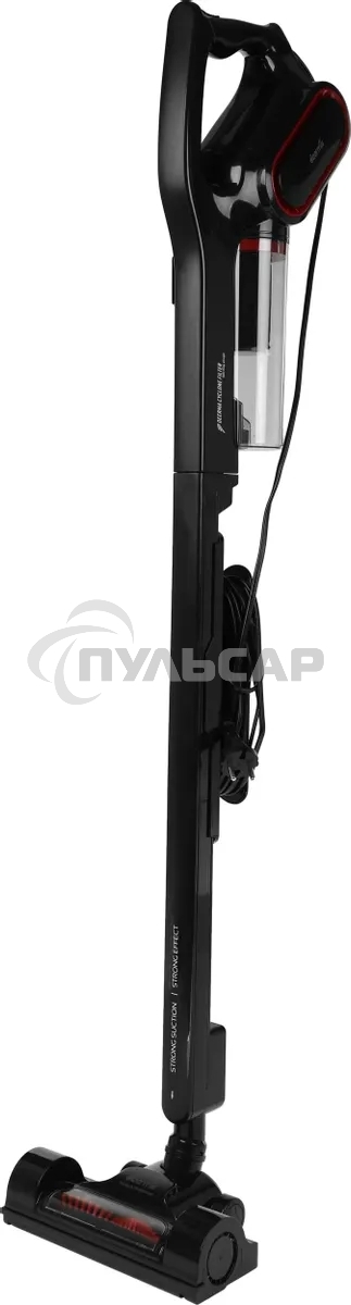 Пылесос вертикальный Deerma DX700 Pro черный, питание от сети, 210 Вт, уборка сухая, пылесборник 0.8 л