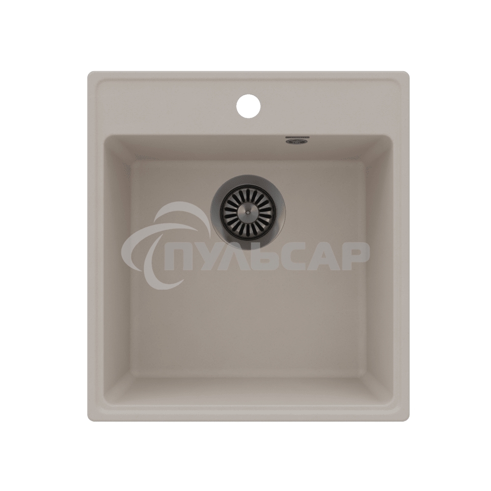 Кухонная мойка Maunfeld Perla 460 MFQS-460LBG светло-бежевый