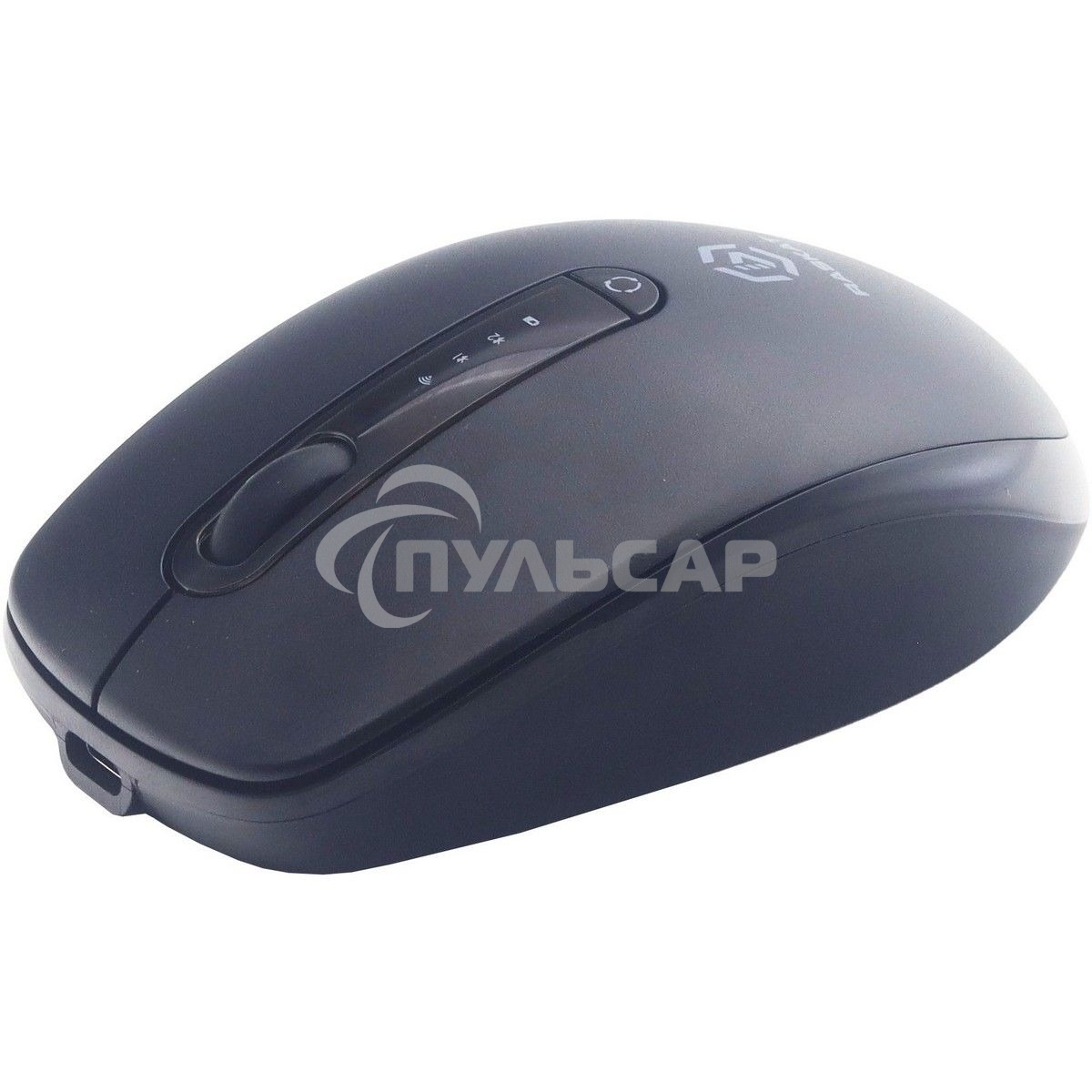 Мышь беспроводная Raskat M002WBR черный, 1600 dpi, радиоканал, Bluetooth, USB, кнопки - 4