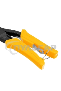 Заклепочник ручной Denzel 255 мм, литой, усиленный, заклепки 2,4-3,2-4,0-4,8 мм