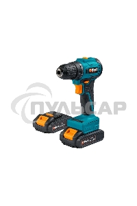 Дрель-шуруповерт Bort BAB-21-BLK, Аккумуляторная, 21В, 2 АКБ