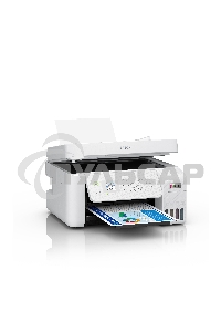 МФУ струйное Epson EcoTank L5296 (C11CJ65411) белый, A4, ч/б печ. 33стр/мин., цв. печ. 15стр/мин., 5760x1440 DPI, 2400х1200 DPI, USB, Ethernet, Wi-Fi