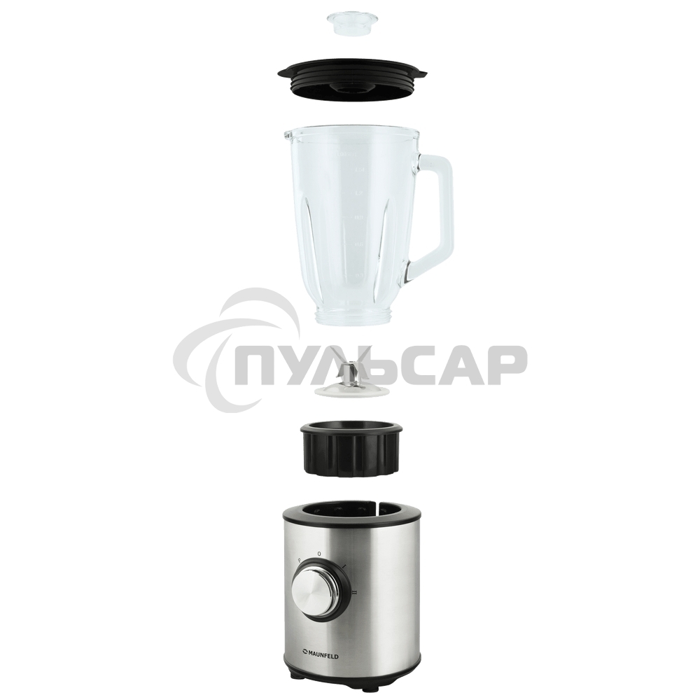 Блендер стационарный Maunfeld MBL.1000S нержавеющая сталь, 1000 Вт