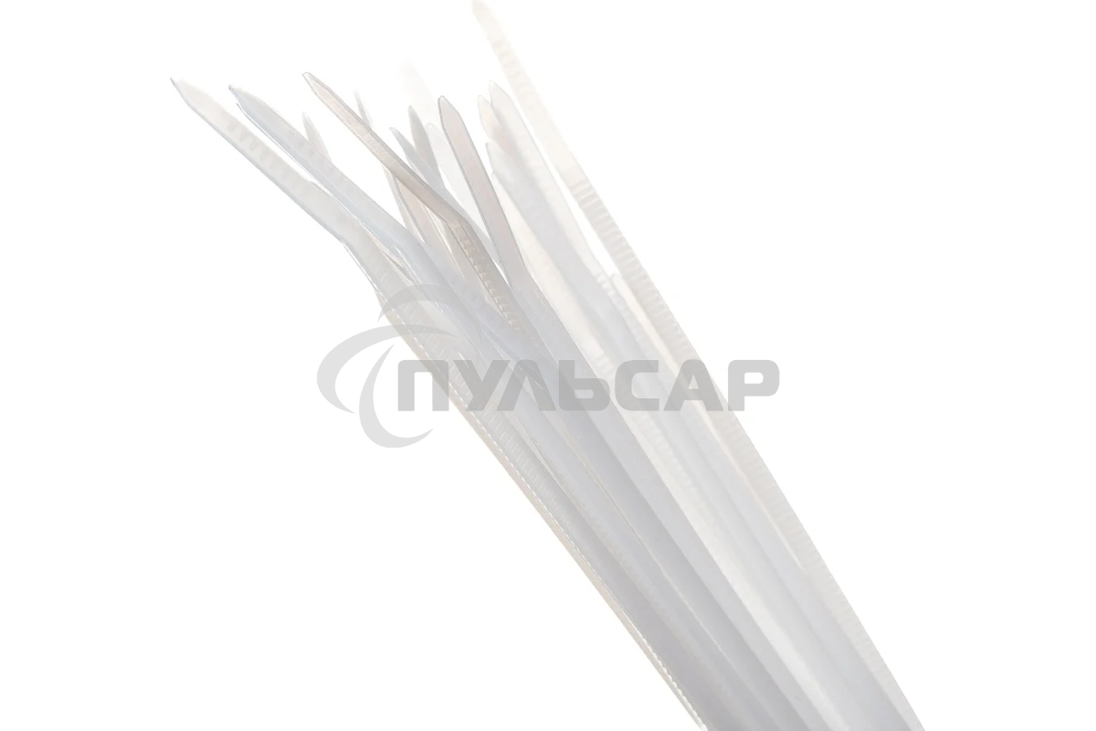 Нейлоновые стяжки FORTISFLEX КСС 3х200 мм белый 100 штук 49394