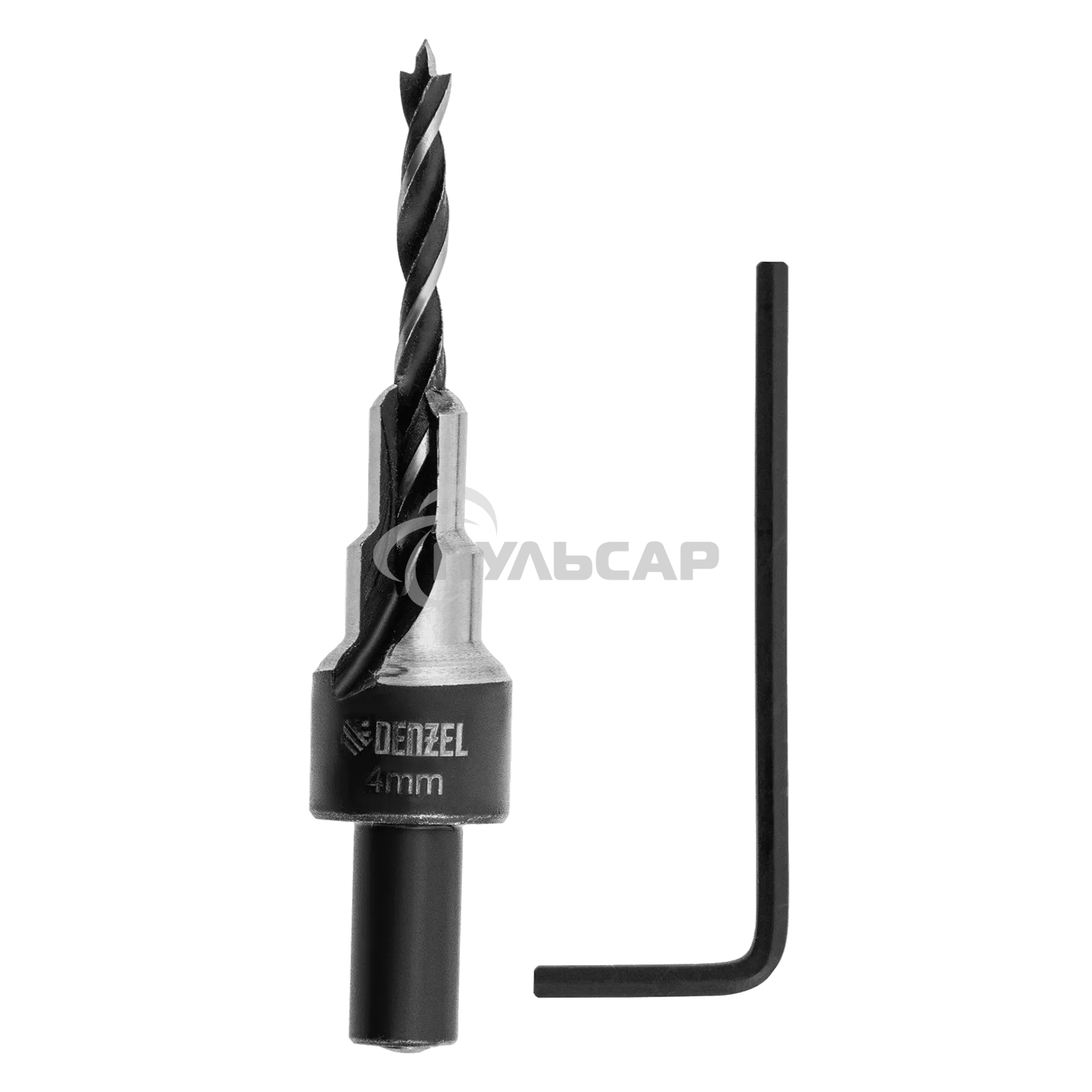Сверло-зенкер под конфирмат Denzel 4 мм