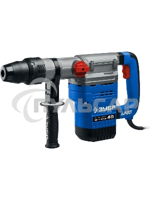 Перфоратор ЗУБР 1350 Вт, 45 мм, SDS Max, серия Профессионал