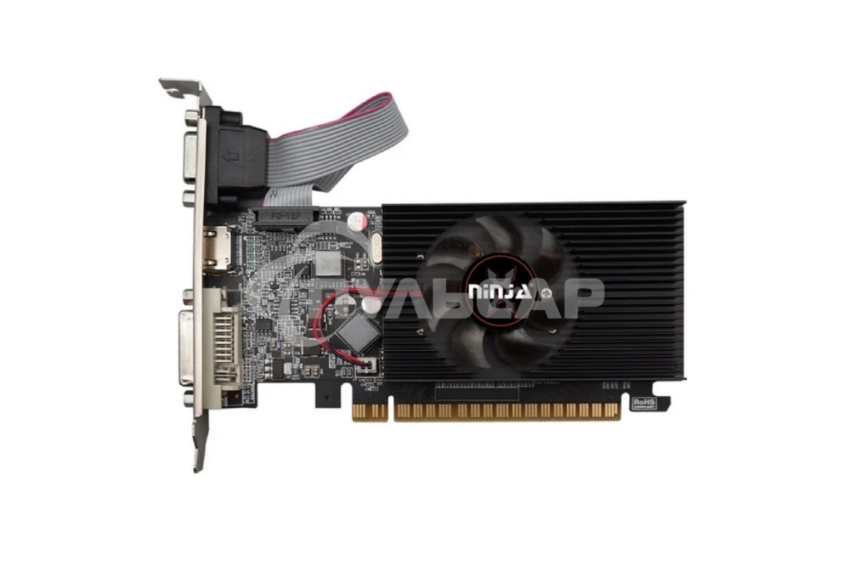 Видеокарта Ninja (Sinotex) GT710 1Gb 64bit DDR3 DVI HDMI CRT PCIE