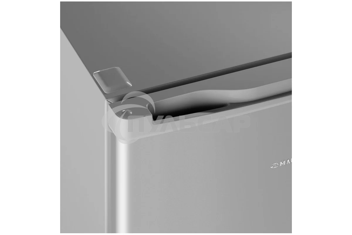 Холодильник Maunfeld MFF50SL серебристый матовый однокамерный 46л, De Frost