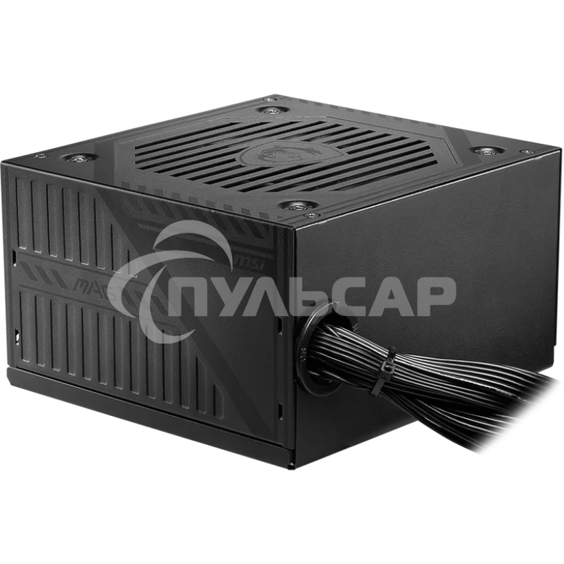 Блок питания MSI MAG A500DN (306-7ZP6A11-809), 500Вт, 80 PLUS Standard, 120мм, черный