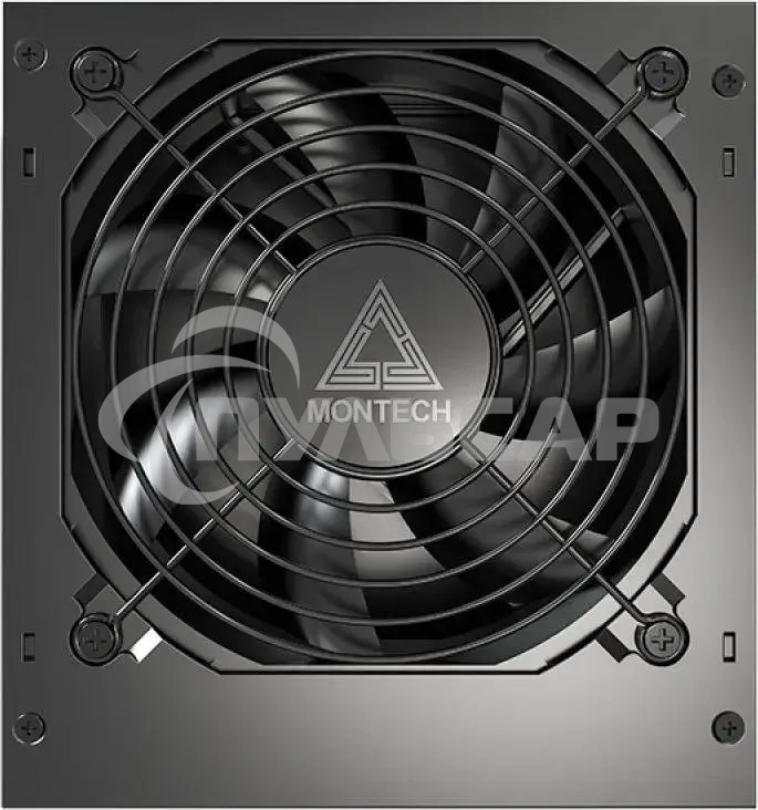 Блок питания Montech APX 550 (XWYA11-550), 550 Вт, 80 PLUS белый, 120 мм, немодульный, черный