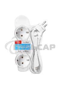 Удлинитель Smartbuy (SBE-16-3-1.5m-Z) 3 гн х 1,5 м белый