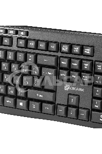 Комплект клавиатура + мышь Oklick/Оклик 225M клав:черный мышь:черный USB беспроводная Multimedia
