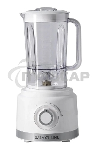 Кухонный комбайн Galaxy Line GL 2309, белый, пластик. чаша 1,5 л, 1000 Вт, 2 скорости и импульс. режим