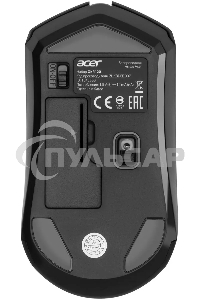 Комплект клавиатура + мышь Acer OKR120 клав:черный мышь:черный USB беспроводная Multimedia