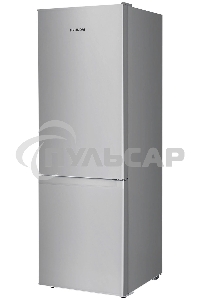 Холодильник Hyundai CC2051SL серебристый двухкамерный 129/64 л морозилка снизу, капельная система