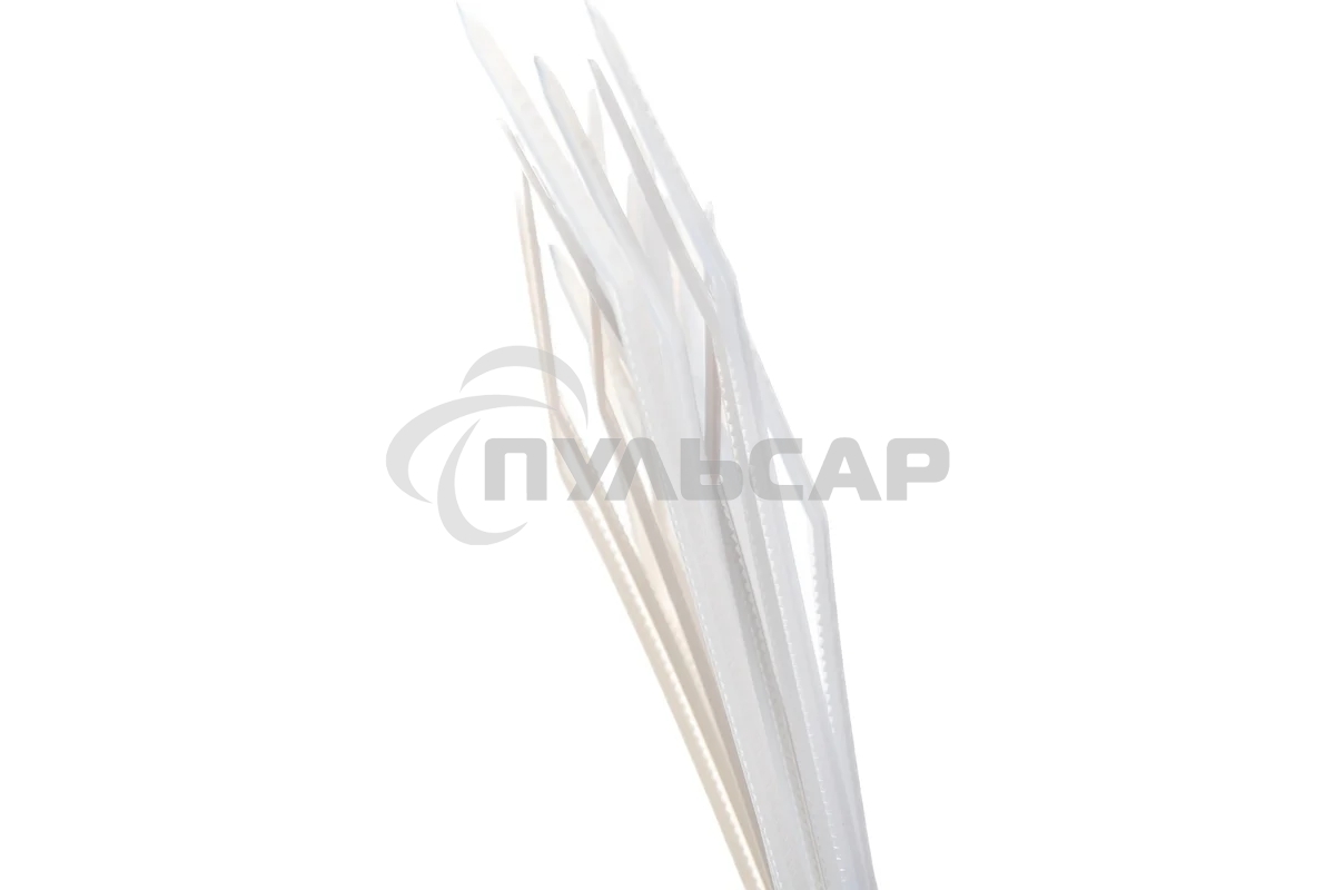 Нейлоновые стяжки FORTISFLEX КСС 3х200 мм белый 100 штук 49394