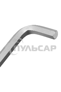 Набор ключей имбусовых, HEX, 2-12 мм, CrV, 9 шт., удлиненные, с шаром Denzel