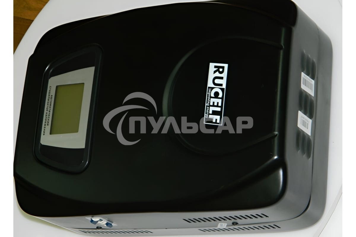 Стабилизатор RUCELF SDW.II-12000-L рабочий диапазон: 110-275В 10000Вт 217-223В