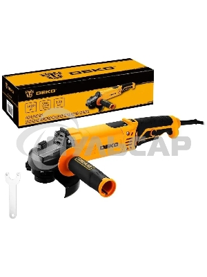 Углошлифовальная машина (УШМ) DEKO AG1400DK, 125мм, 1400 Вт