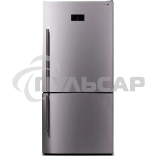 Холодильник Sharp SJ653GHXI52R серебристый двухкамерный 400/164 л морозилка снизу, No Frost