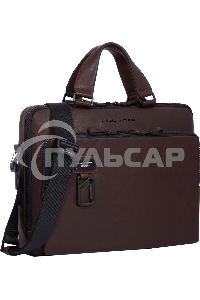 Сумка для ноутбука Piquadro Harper CA4098AP/TM, натур.кожа, темно-коричневый
