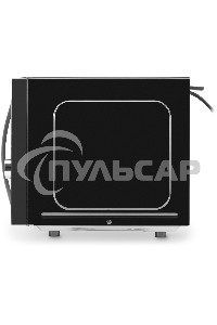 Микроволновая печь Hyundai HYM-D2078 черный/серебристый, 23 л, 800 Вт, кнопки, поворотный механизм