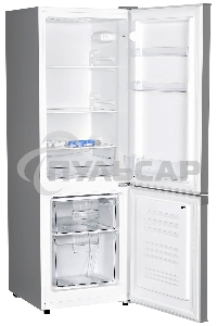 Холодильник Hyundai CC2051SL серебристый двухкамерный 129/64 л морозилка снизу, капельная система