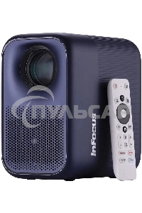 LED проектор InFocus IN3058SL Apex Master LCD, 500 lm, FullHD, (1.25:1), HDMI 2.1 (eARC), USB A, Bluetooth 5.0/BLE, wi-fi 2.4/5GHz, 2х3W, до 25 000ч., 2,07 кг