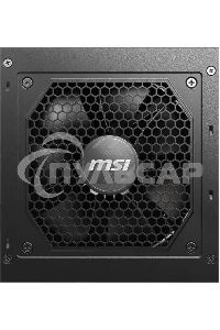 Блок питания MSI ATX 750W MAG A750GL PCIE5 Gen.5 80 PLUS gold (20+4pin) APFC 120мм fan 8xSATA Cab Manag RTL