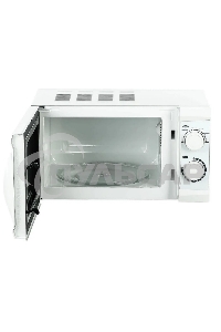 Микроволновая печь Galanz MOS-2002MW белый, 20 л, 700 Вт, переключатели - поворотный механизм