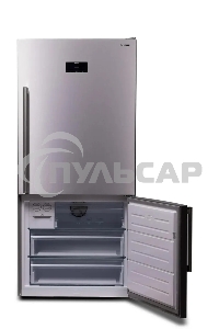 Холодильник Sharp SJ653GHXI52R серебристый двухкамерный 400/164 л морозилка снизу, No Frost