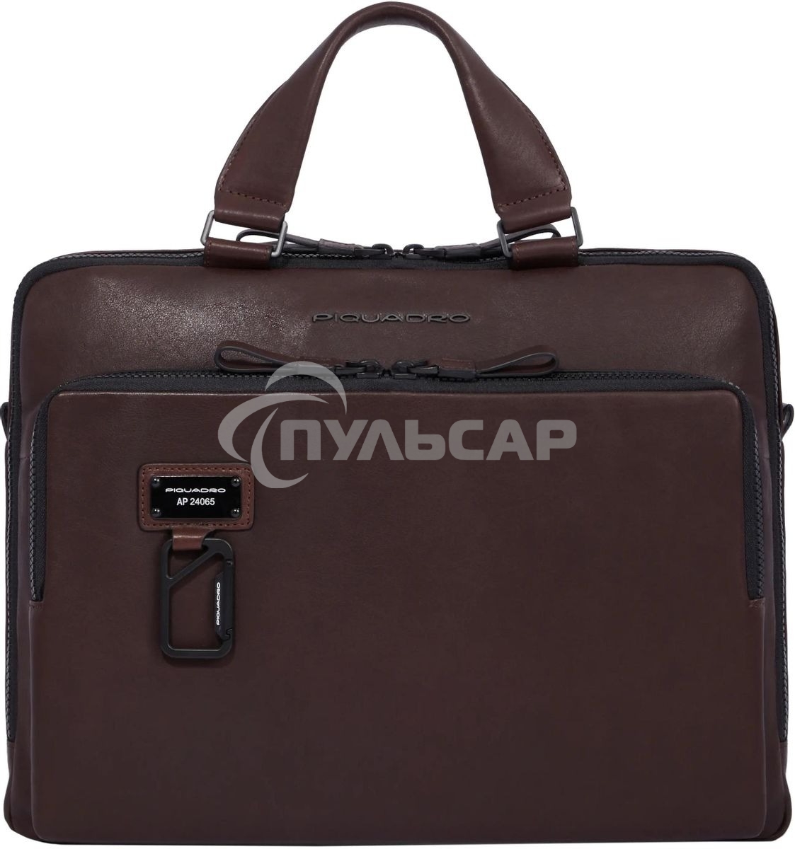 Сумка для ноутбука Piquadro Harper CA4098AP/TM, натур.кожа, темно-коричневый