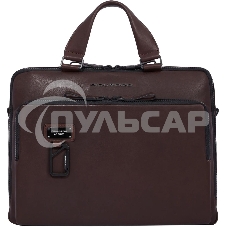 Сумка для ноутбука Piquadro Harper CA4098AP/TM, натур.кожа, темно-коричневый
