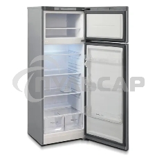 Холодильник Бирюса Б-M6035 металлик двухкамерный 240/60л морозилка сверху