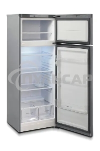 Холодильник Бирюса Б-M6035 металлик двухкамерный 240/60л морозилка сверху