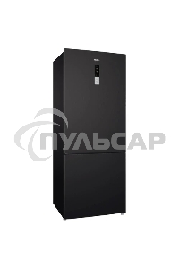 Холодильник Korting KNFC 72337 XN черный двухкамерный 324/108л морозилка снизу, No Frost