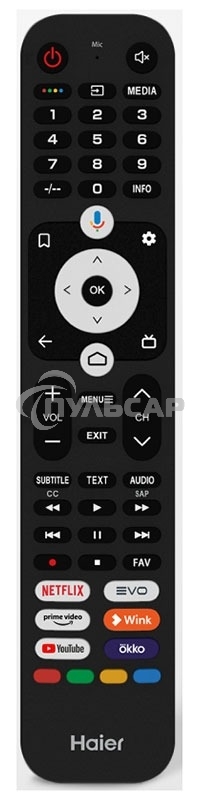 Телевизор Haier 65 Smart TV AX Pro QLED 4K Ultra HD черный