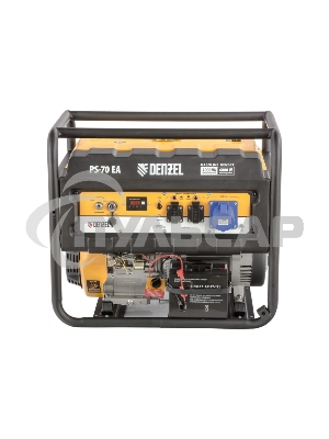Электрогенератор бензиновый Denzel PS 70 EA, 7 кВт, 85 дБ, 88 кг