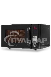 Микроволновая печь Hyundai HYM-D3009 нержавеющая сталь 23л 800Вт кнопки, поворотный механизм