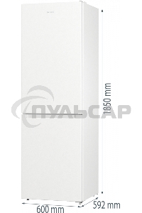 Холодильник Gorenje NRK619EEW4 белый двухкамерный 203/99л морозилка снизу, No Frost